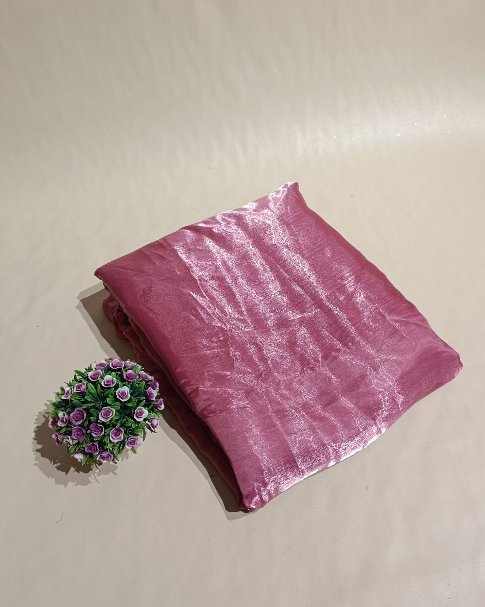 Plain Jimmy Choo Onion Pink Colour 45 Inches Width