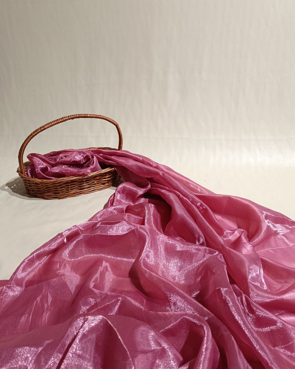 Plain Jimmy Choo Onion Pink Colour 45 Inches Width