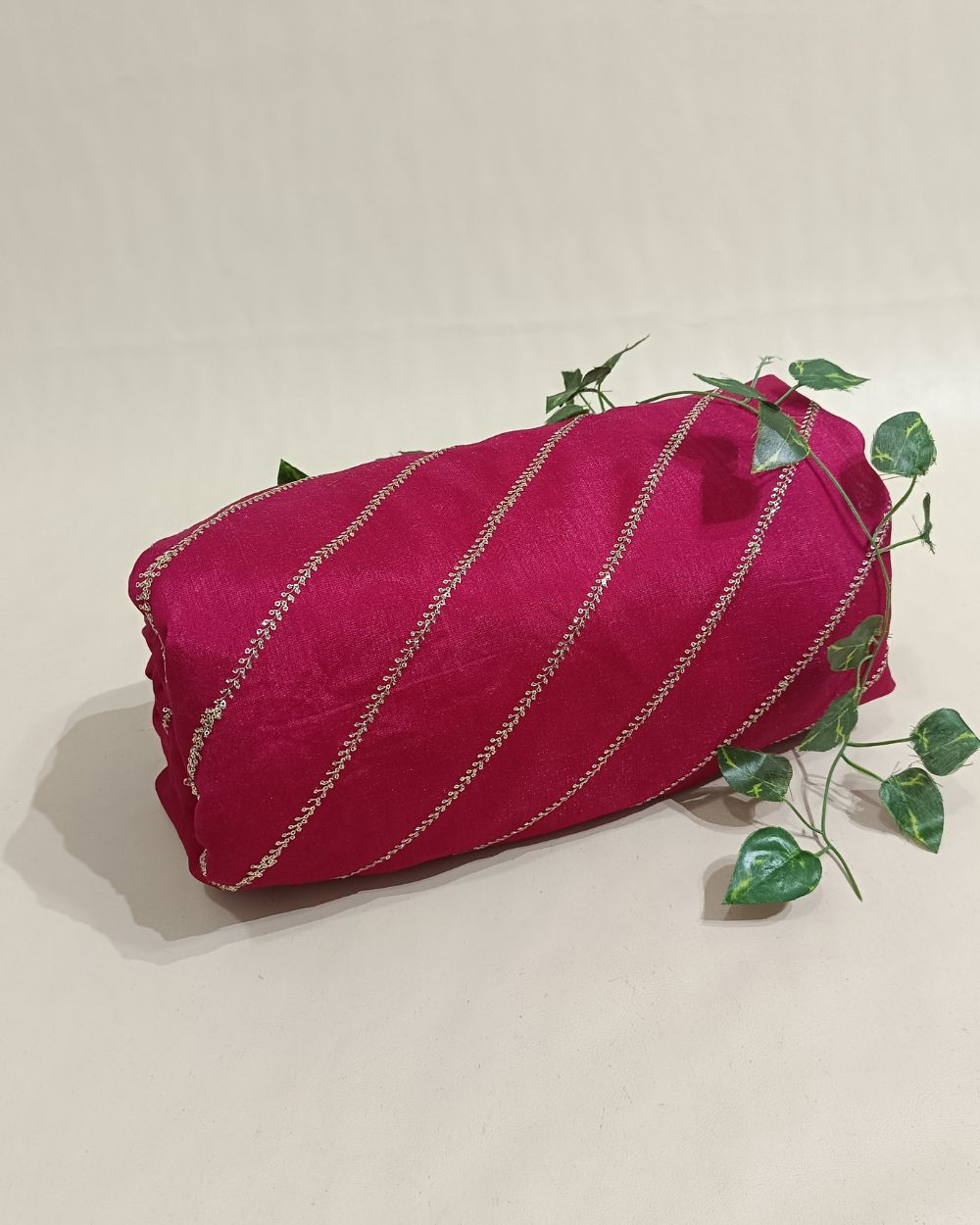 Vichitra Silk Work Pink Colour 44 Inches Width