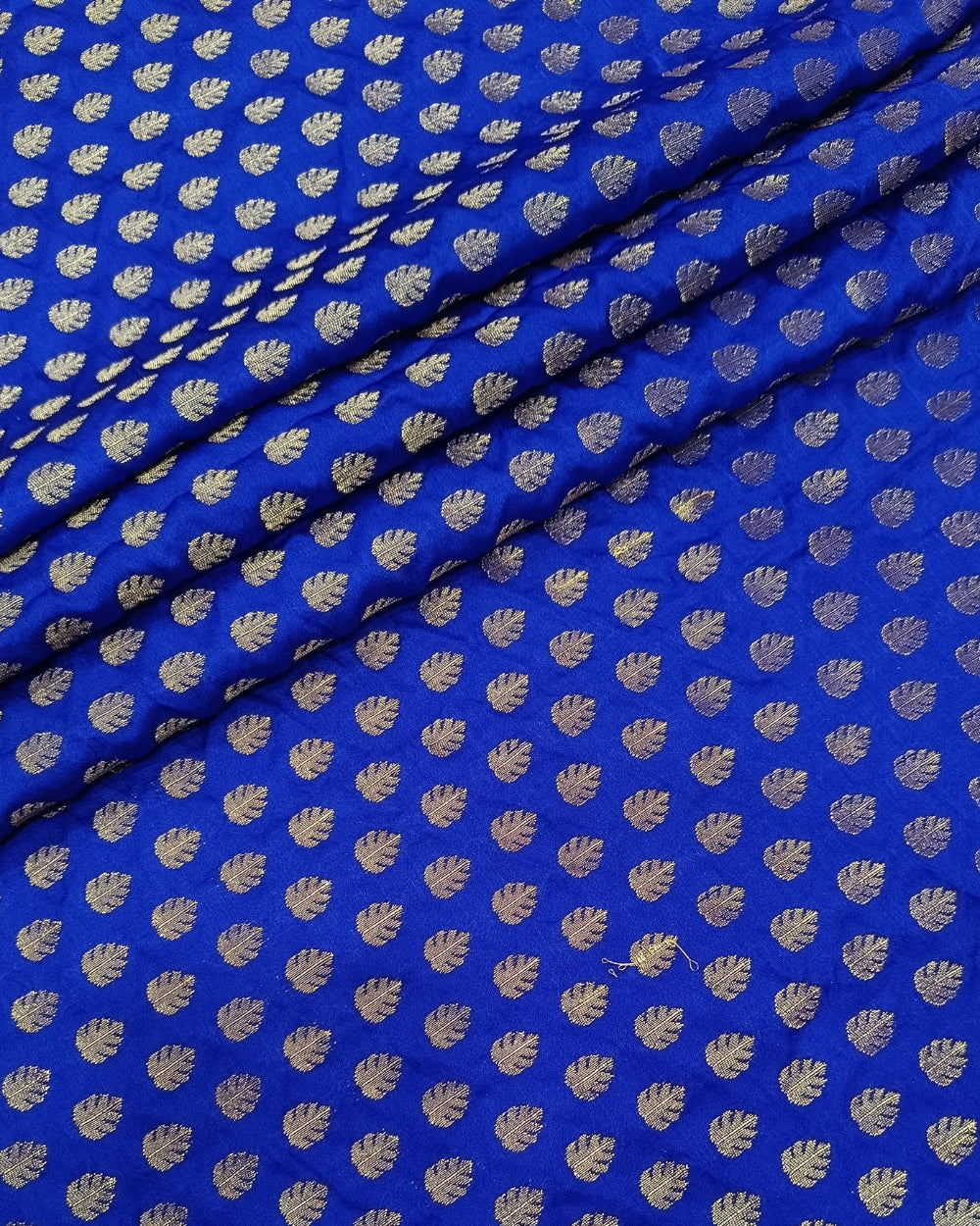 Banarasi Blue Colour 42 Inches Width