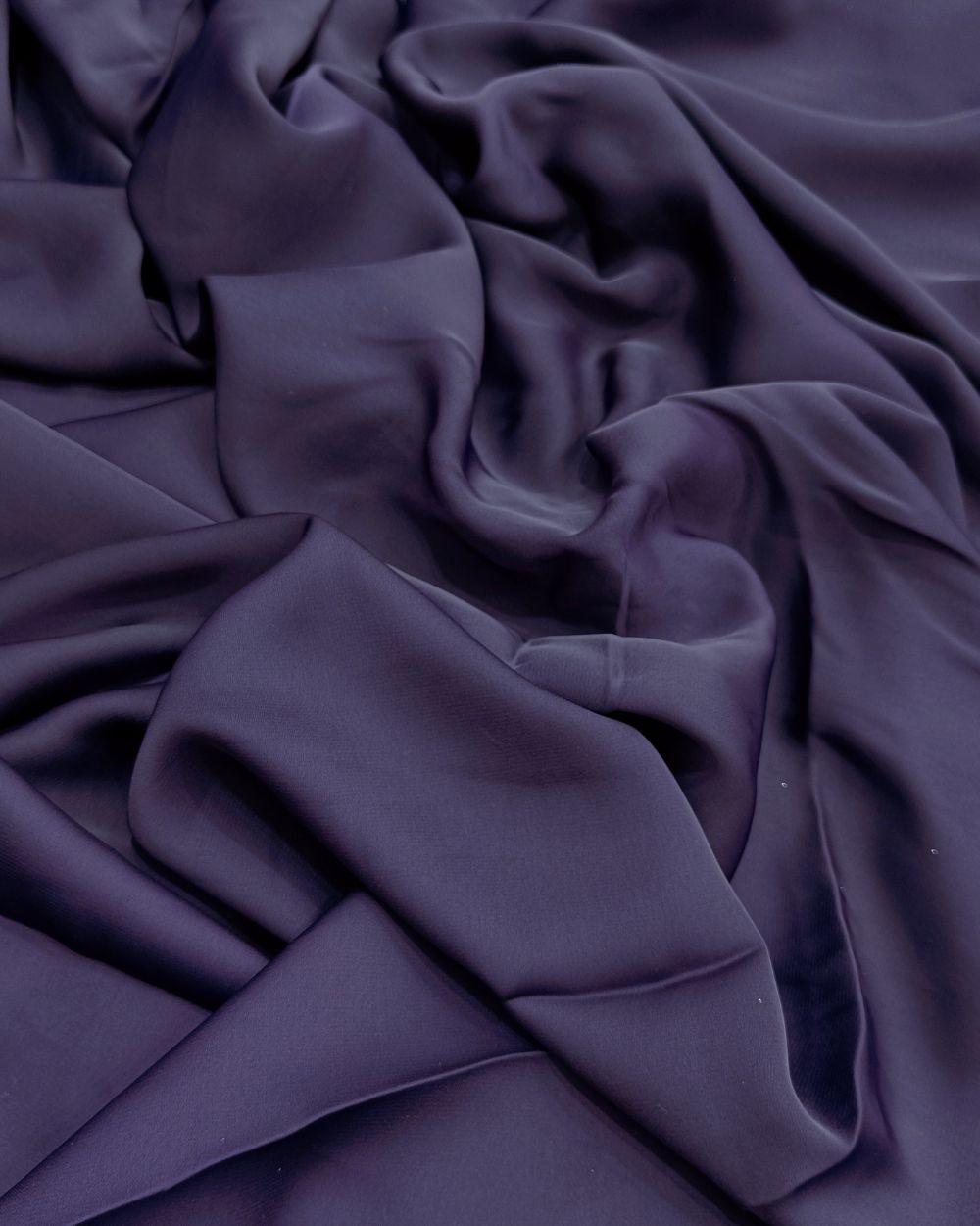 Plain Burkha-Al-Nida Purple Colour 52 Inches Width