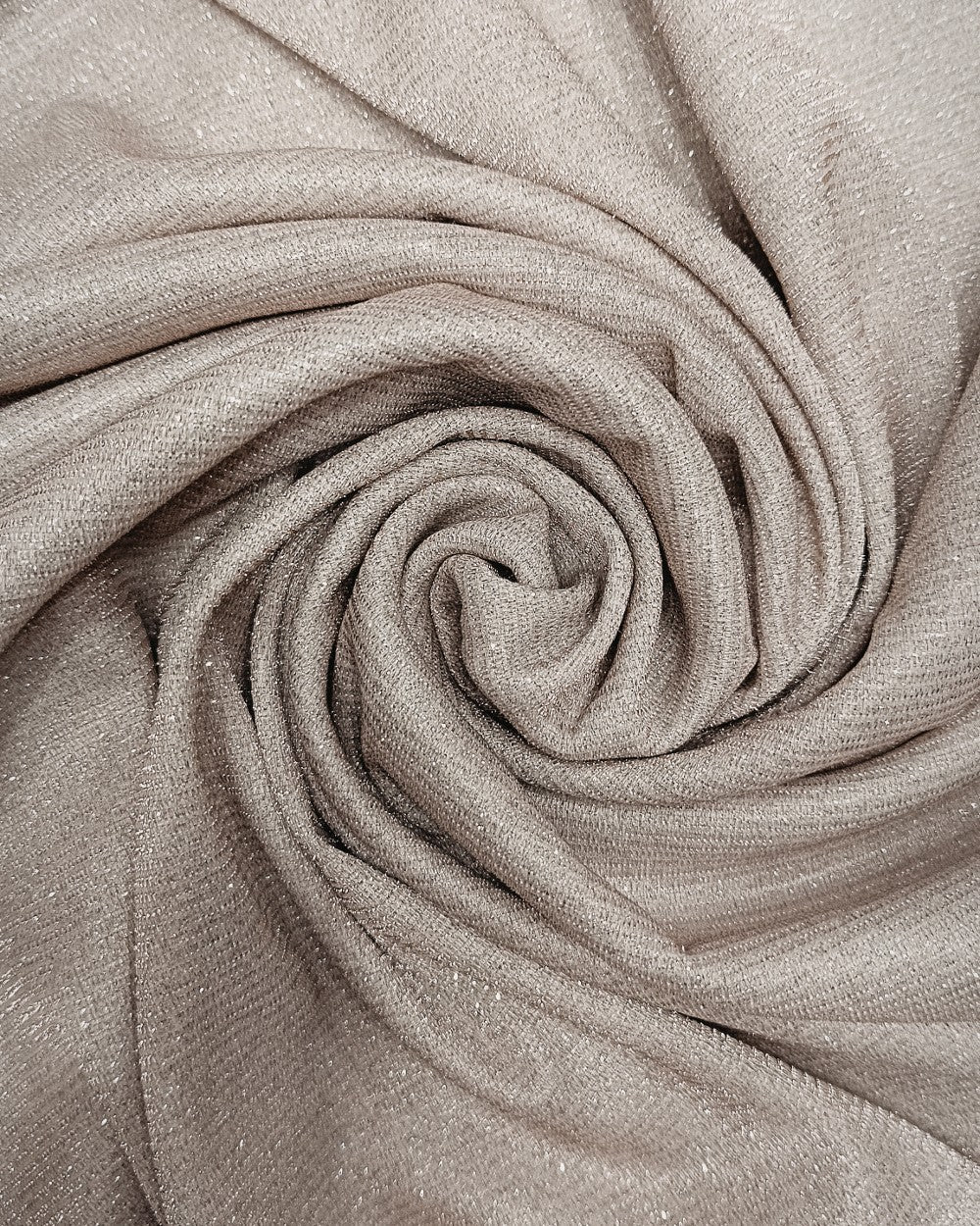 Imported Sparkle Ice Cream Colour 55 Inches Width