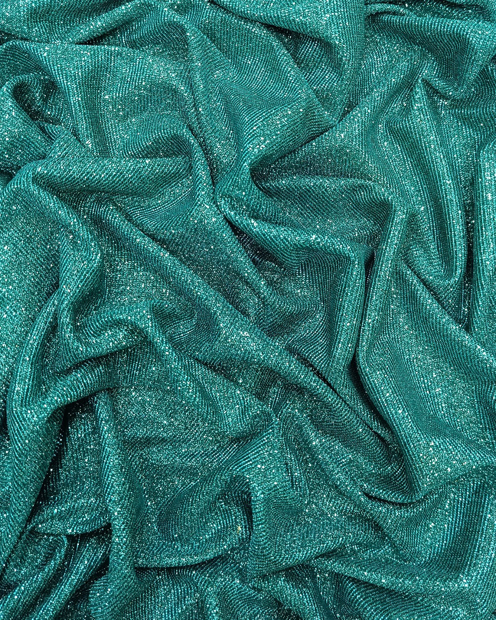 Imported Sparkle Peacock Green(Morpankhi) Colour 55 Inches Width