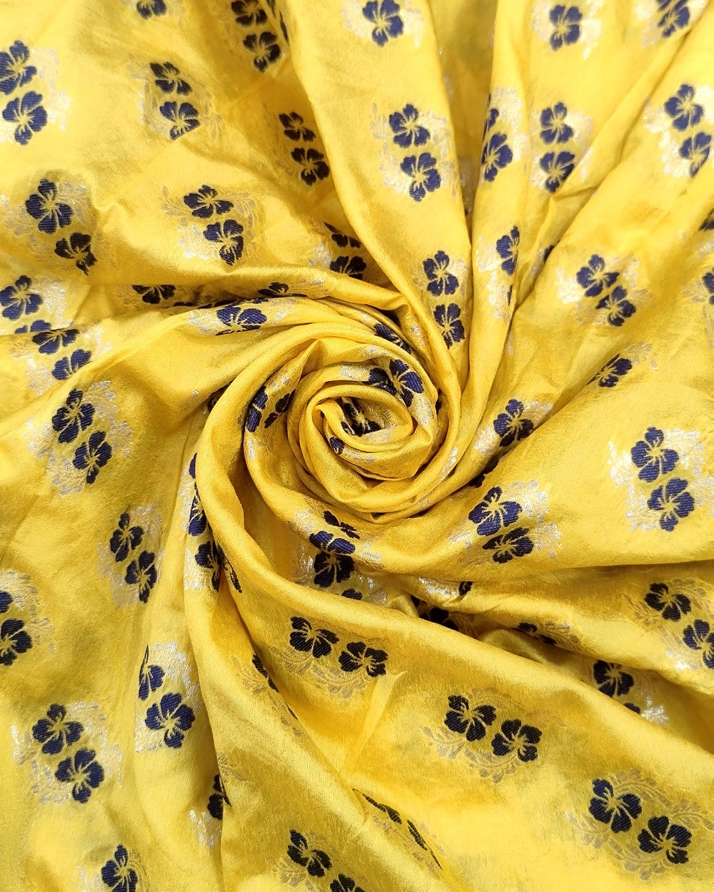 Banarasi Yellow Colour 46 Inches Width