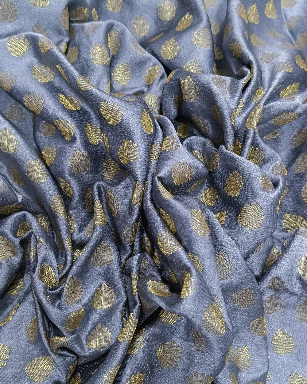 Banarasi Grey Colour 42 Inches Width