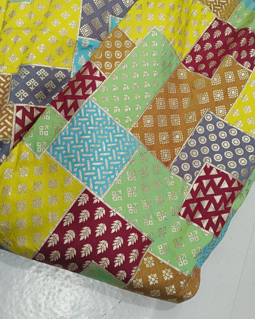 Brocade Multicolor 47 Inches Width