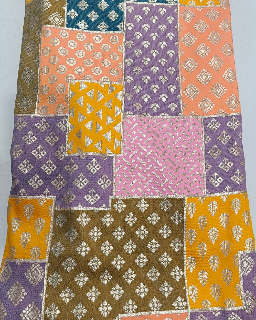 Brocade Multicolor 47 Inches Width