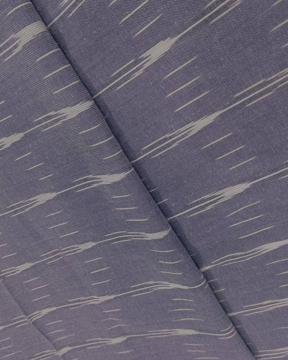 Cotton Ikat Lavender Colour 45 Inches Width