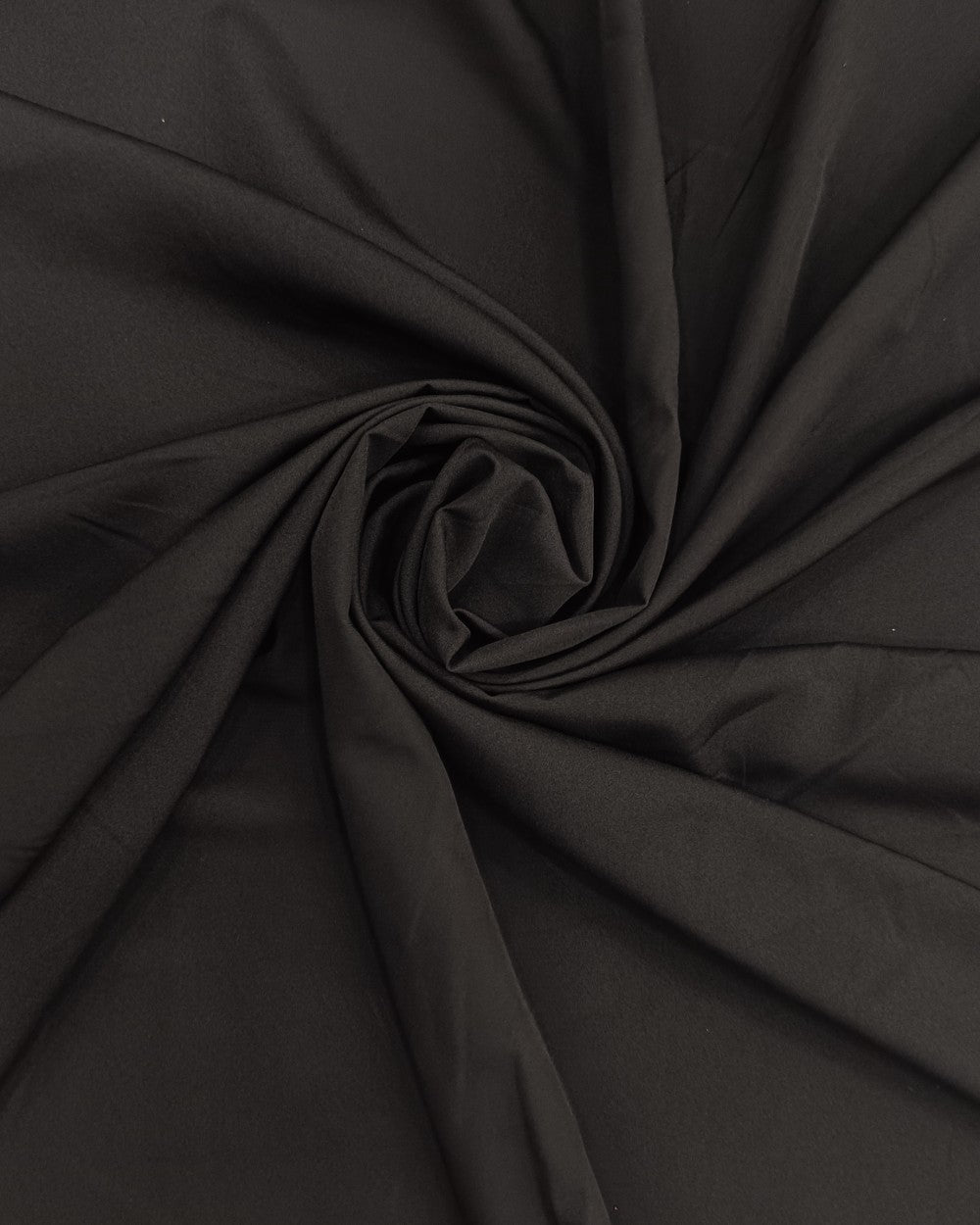Plain Butter Crepe (American) Black Colour 42 Inches Width