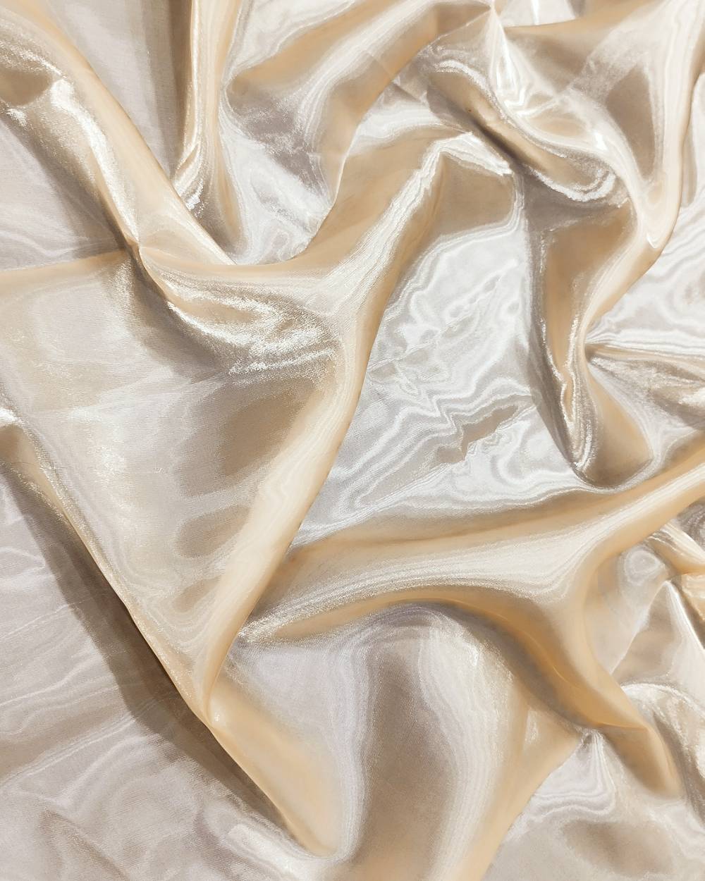 Plain Jimmy-Choo Golden Colour 44 Inches Width