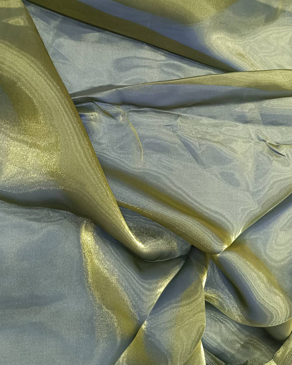 Plain Jimmy-Choo Mehandi Green Colour 44 Inches Width