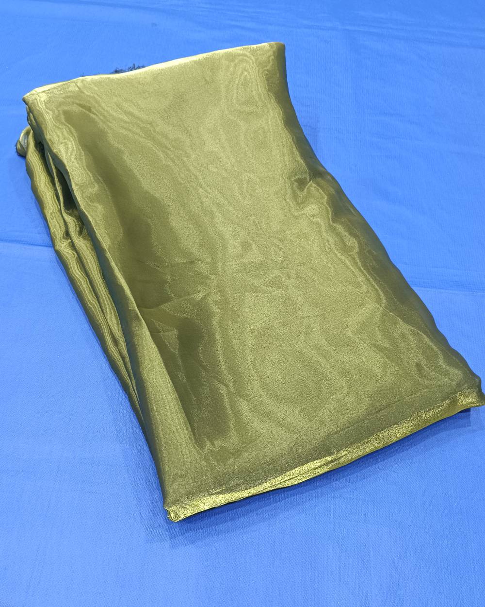 Plain Jimmy-Choo Mehandi Green Colour 44 Inches Width