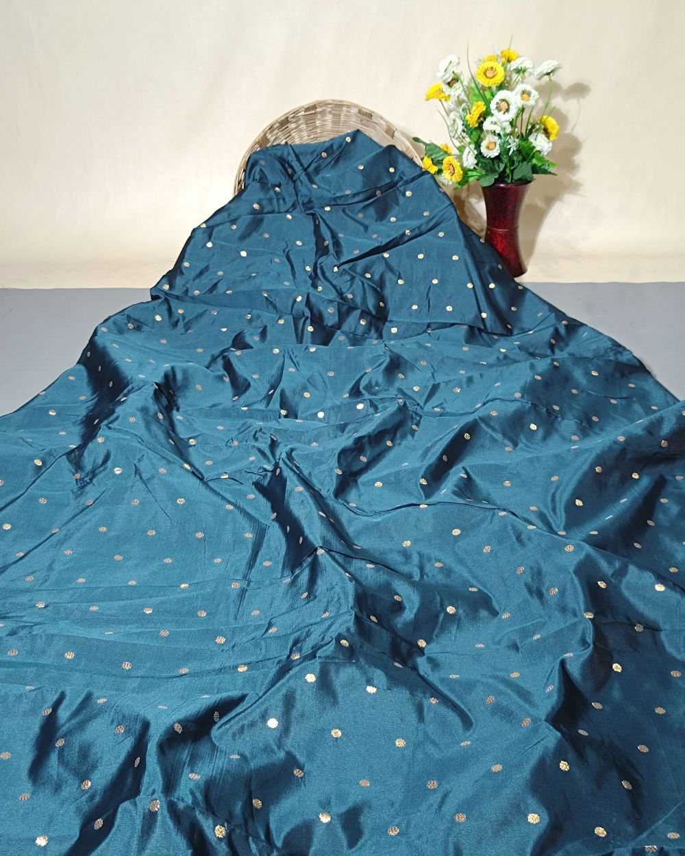 Taffeta Work Dark Kerosene Colour 60 Inches Width