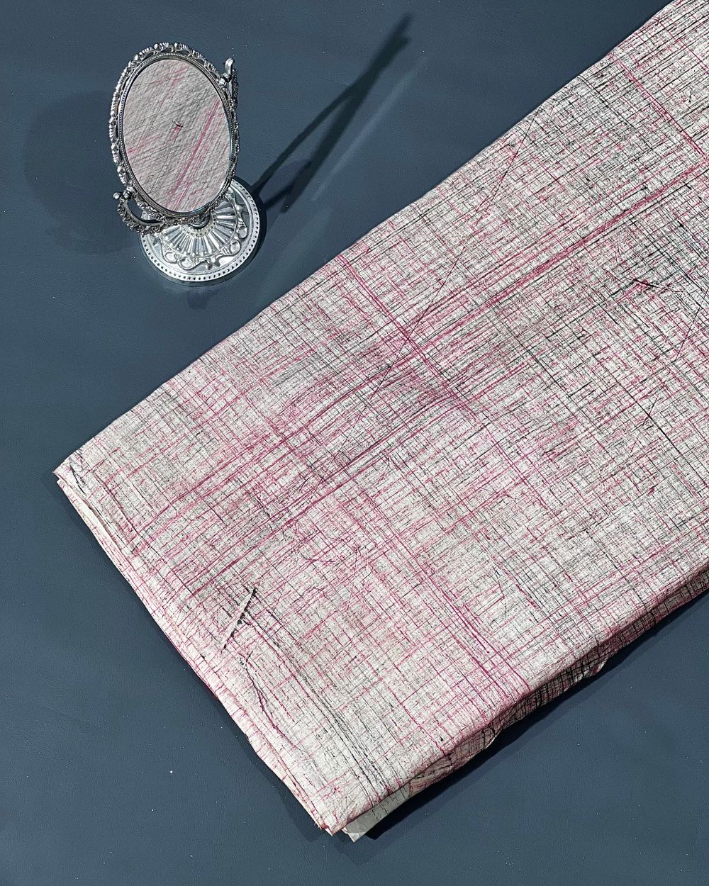 Cotton Brush Batik Plain Fresh Pink Colour 44 Inches Width