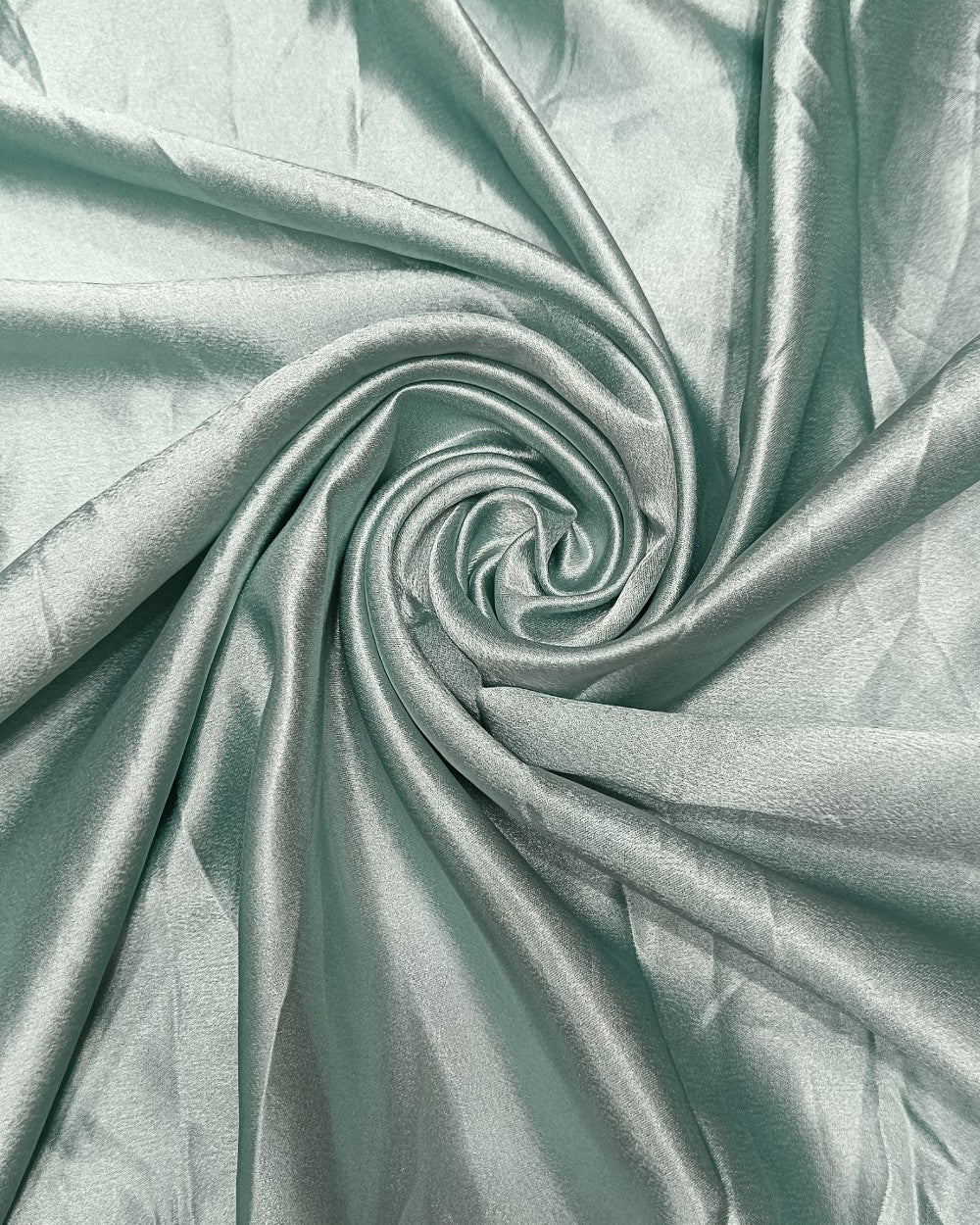 Plain German-Satin Coastal Cabana Green Colour 44 Inches Width