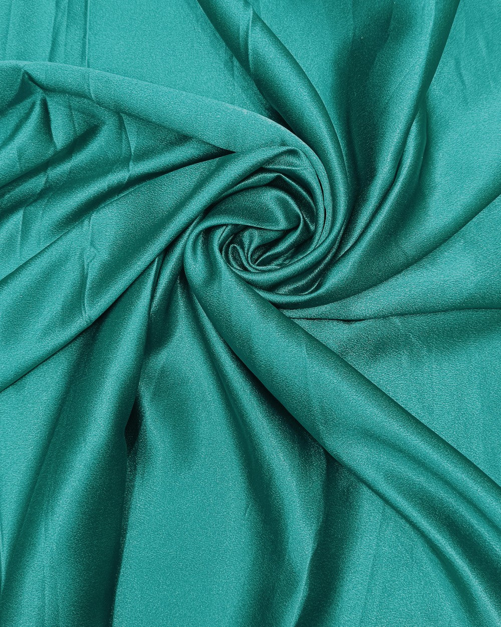 Plain German-Satin Deep Peacock Green(Morpankhi) Colour 44 Inches Width