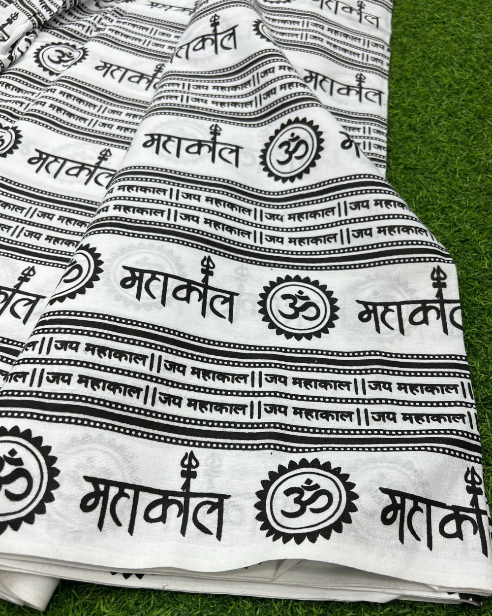 Printed Cotton White Colour 44 Inches Width
