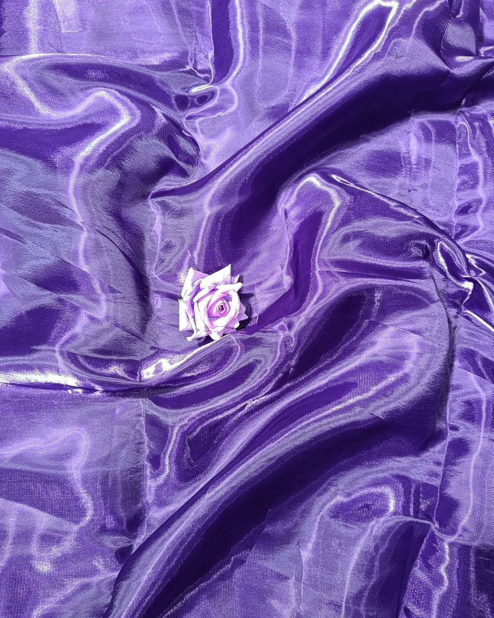 Plain Jimmy Choo Purple Colour 45 Inches Width