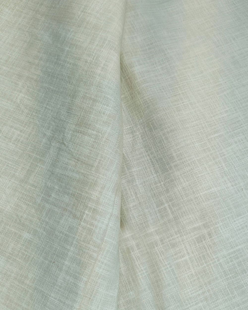 Plain Cotton Linen Light Pista Colour 44 Inches Width