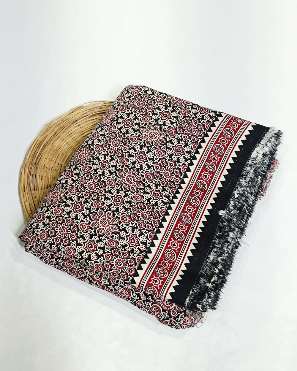 Printed Rayon Black Colour 42 Inches Width