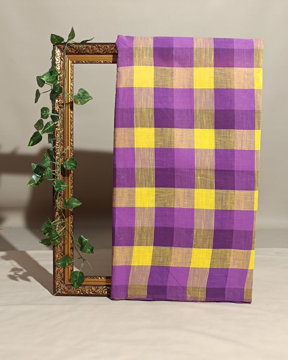 Printed Cotton Checks Multicolor 44 Inches Width