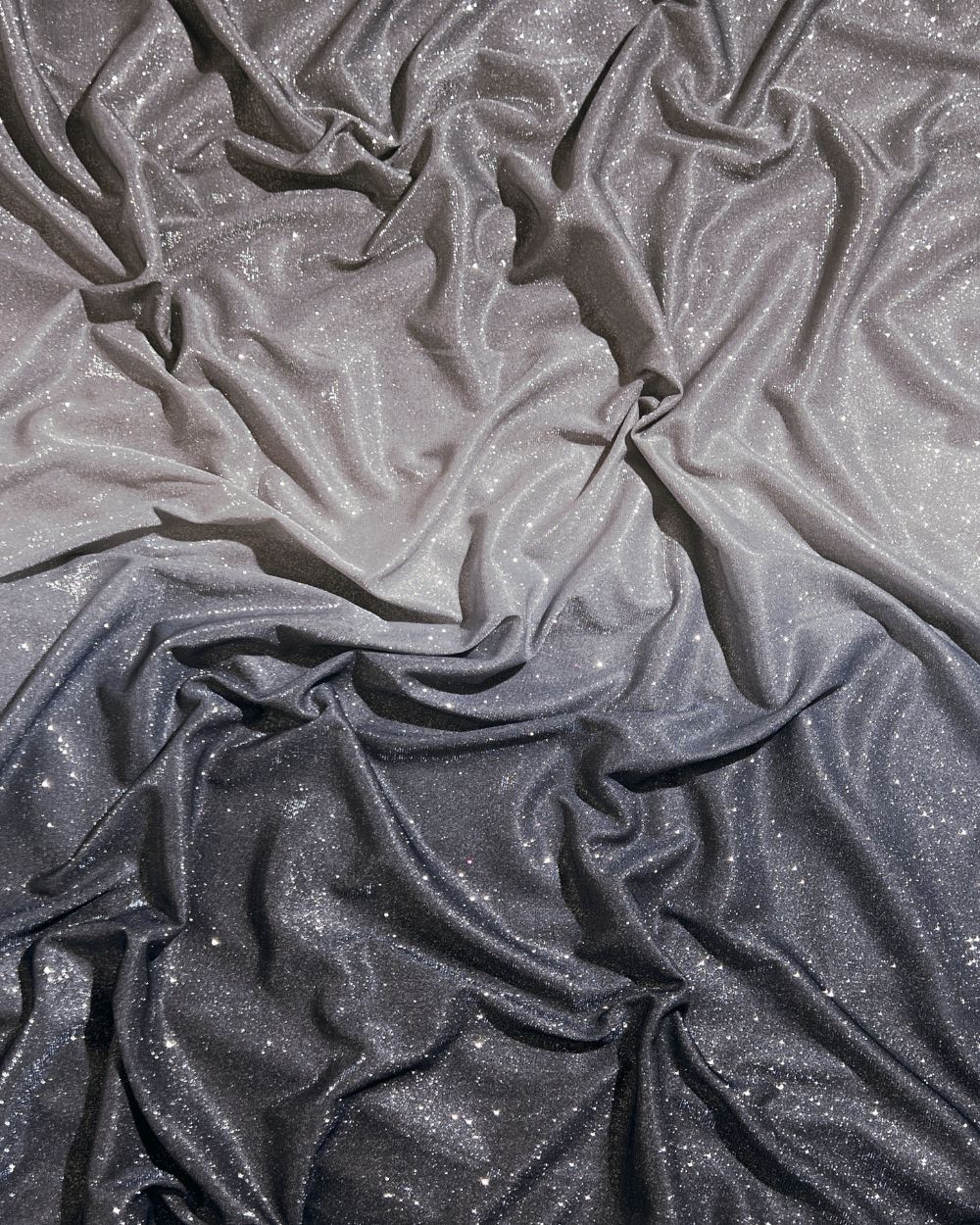 Imported Sparkle Dark Grey Dual Tone Shaded Colour 55 Inches Width