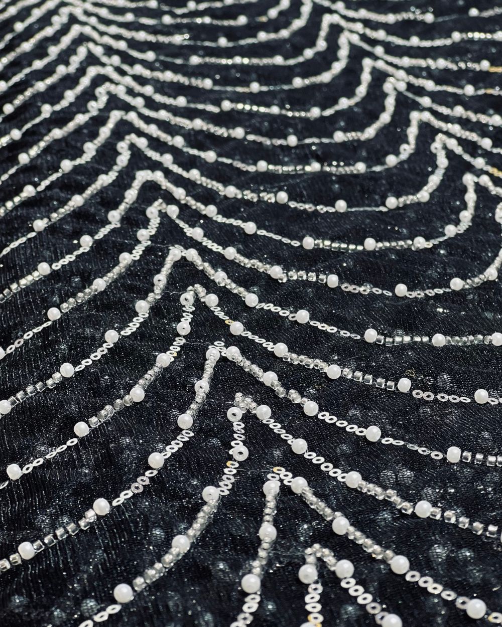 Imported Net Work Black Colour 62 Inches Width