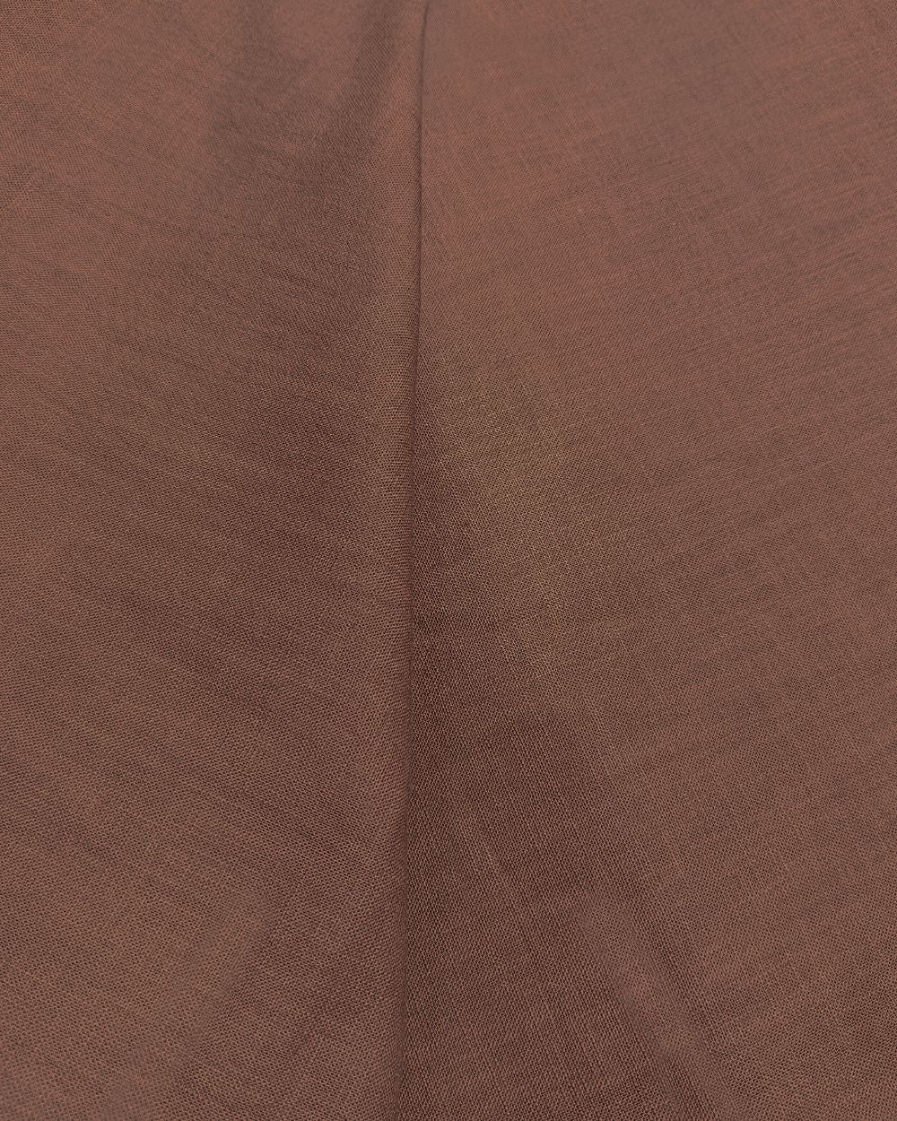 Plain Cotton Linen Coffee Colour 44 Inches Width
