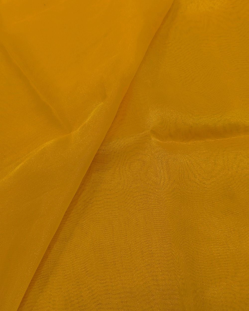 Plain Organza Yellow Colour 45 Inches Width