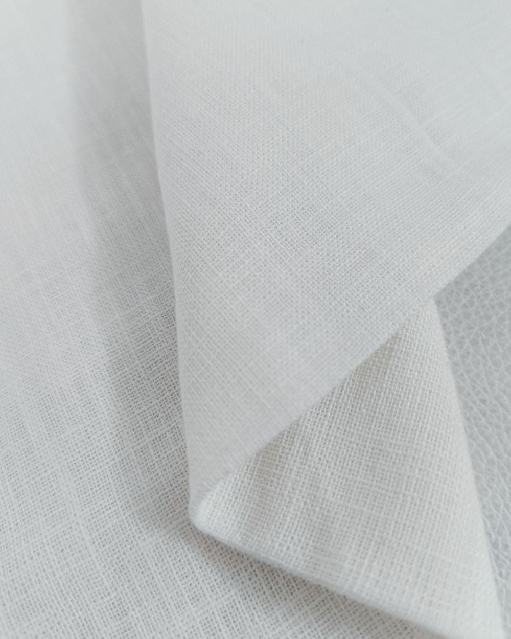 Plain Cotton Linen Off White Colour 43 Inches Width