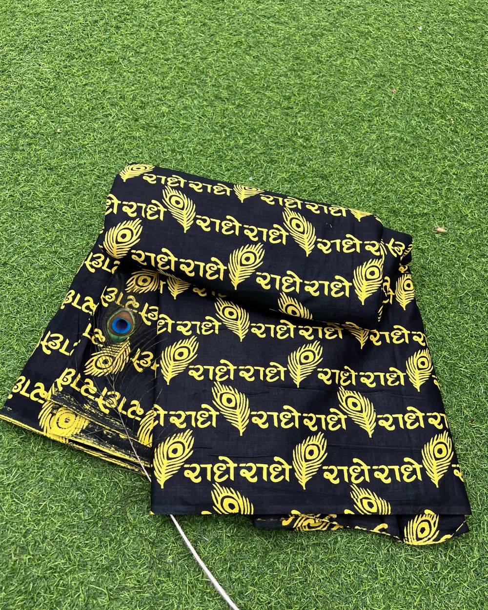 Printed Cotton Black Colour 44 Inches Width