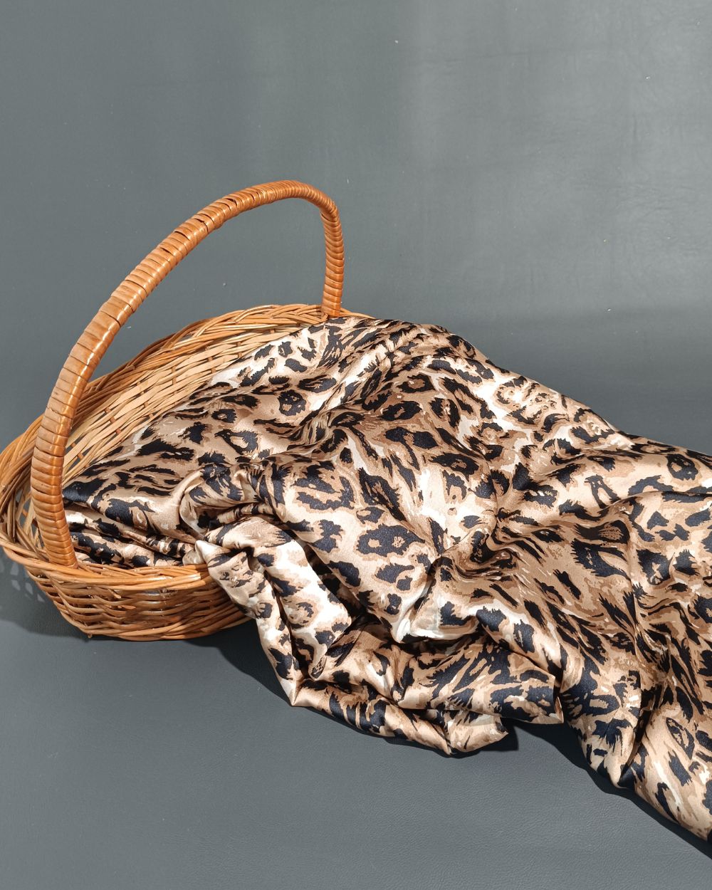 Printed Satin Golden Colour 44 Inches Width