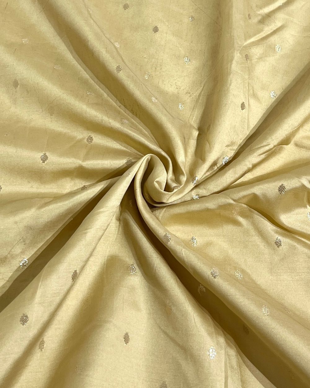 Taffeta Work Light Golden Colour 60 Inches Width