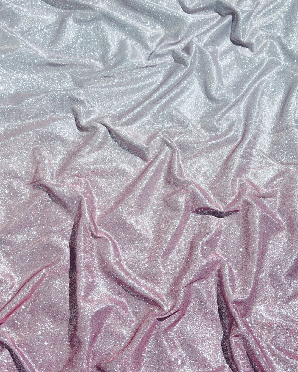 Imported Sparkle Light Pink Dual Tone Shaded Colour 55 Inches Width