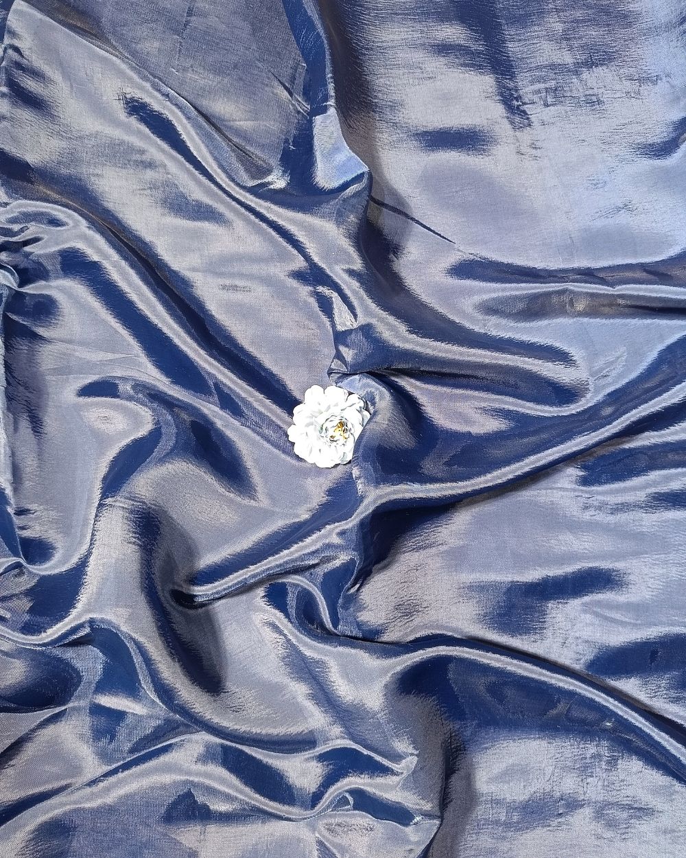 Plain Jimmy Choo Midnight Blue Colour 45 Inches Width