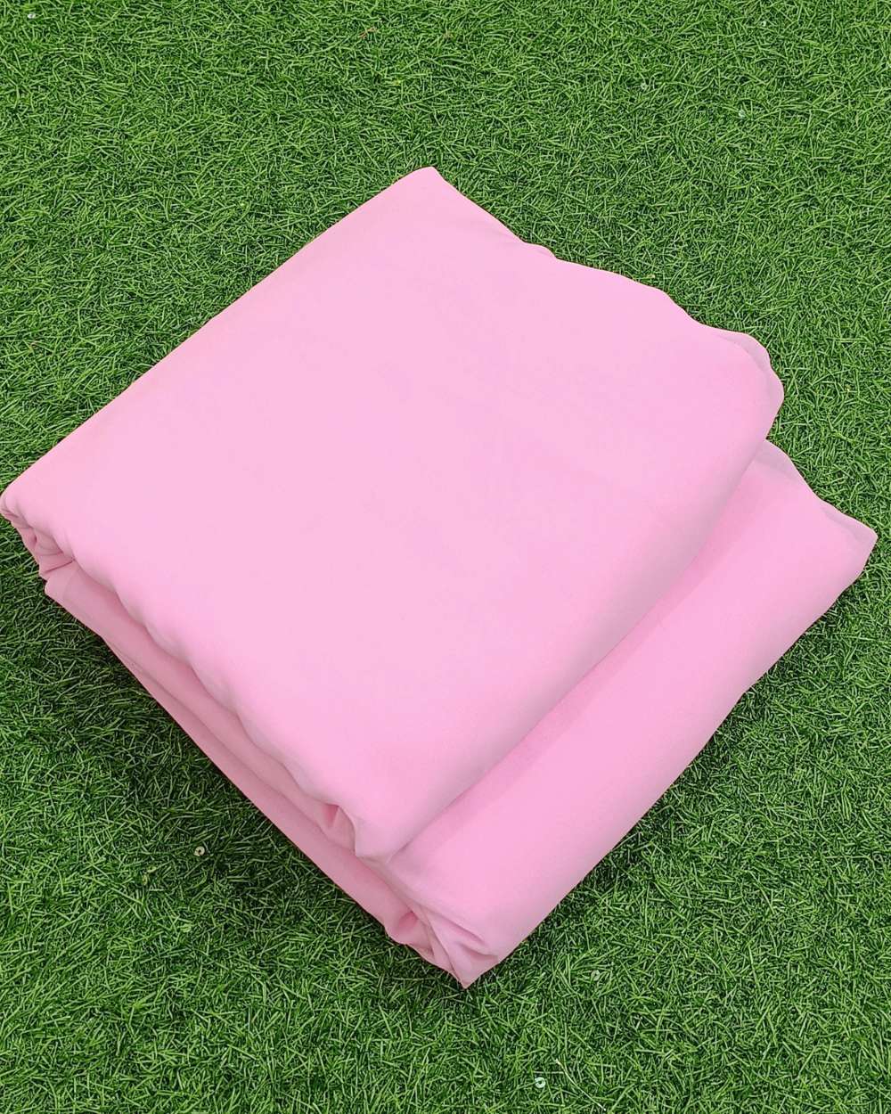 Plain Georgette Cotton Candy Pink Colour 44 Inches Width