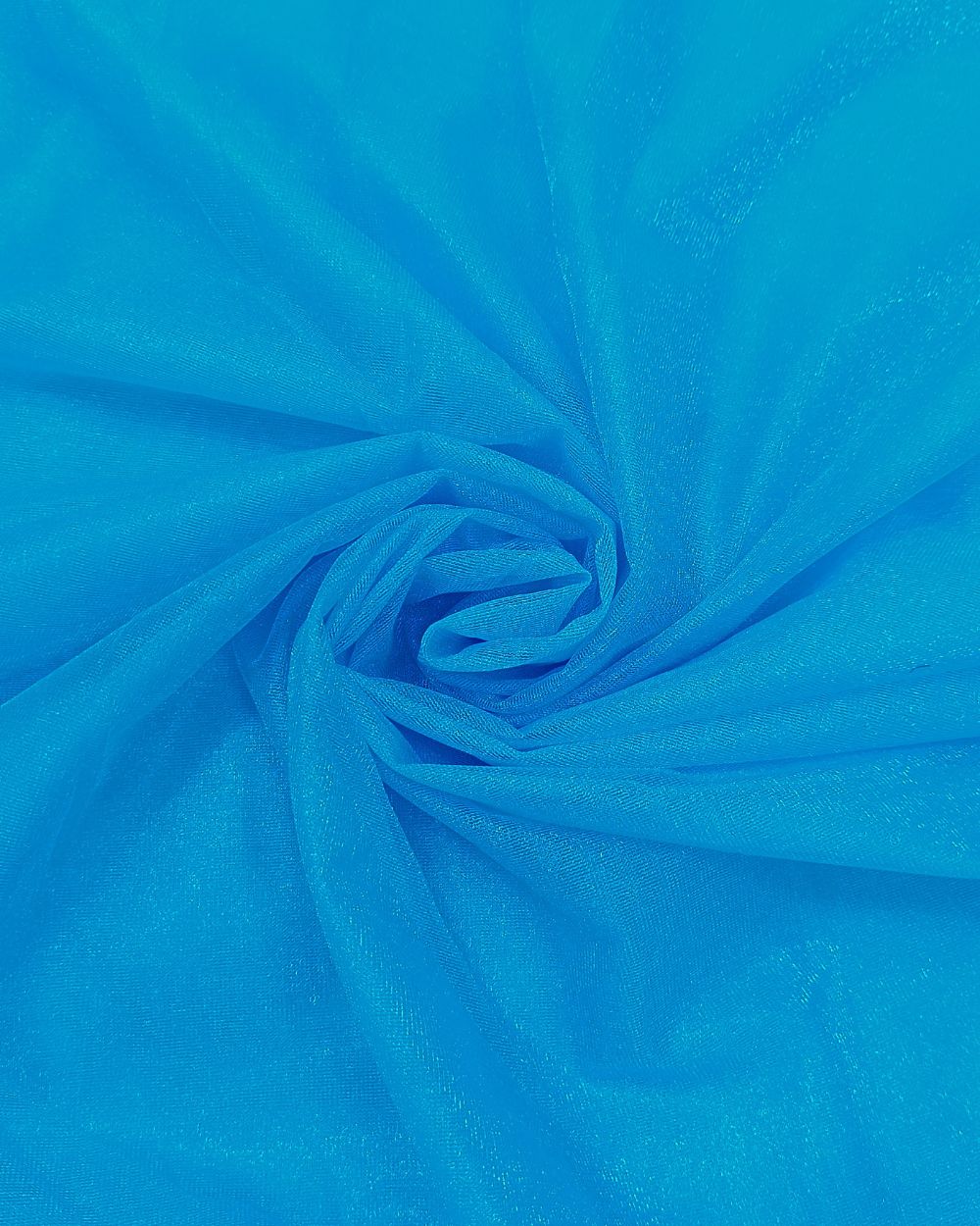 Plain Net-silky Aqua Blue Colour 44 Inches Width