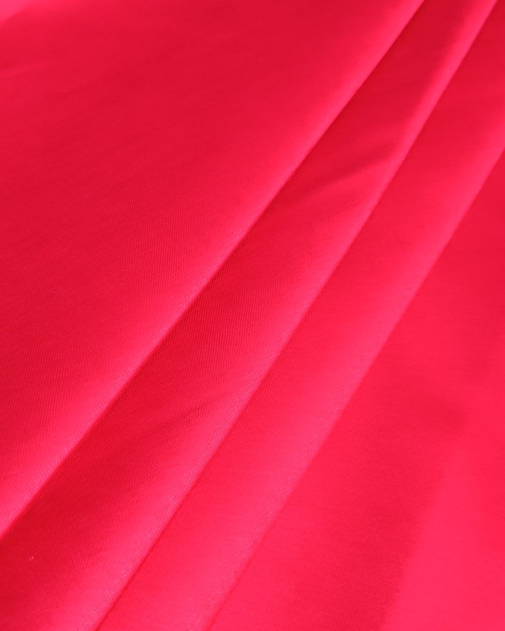 Plain Glaze-Cotton Red Colour 42 Inches Width