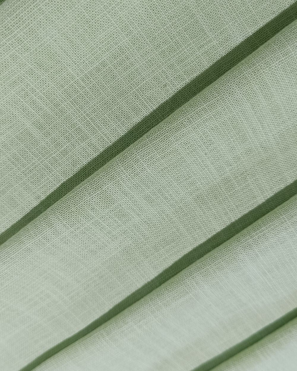 Plain Cotton Linen Pista Colour 44 Inches Width