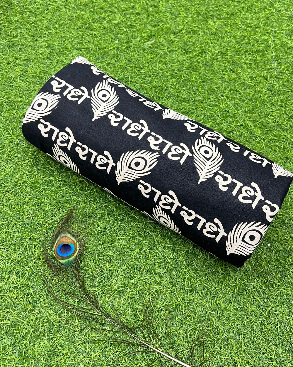 Printed Cotton Black Colour 44 Inches Width