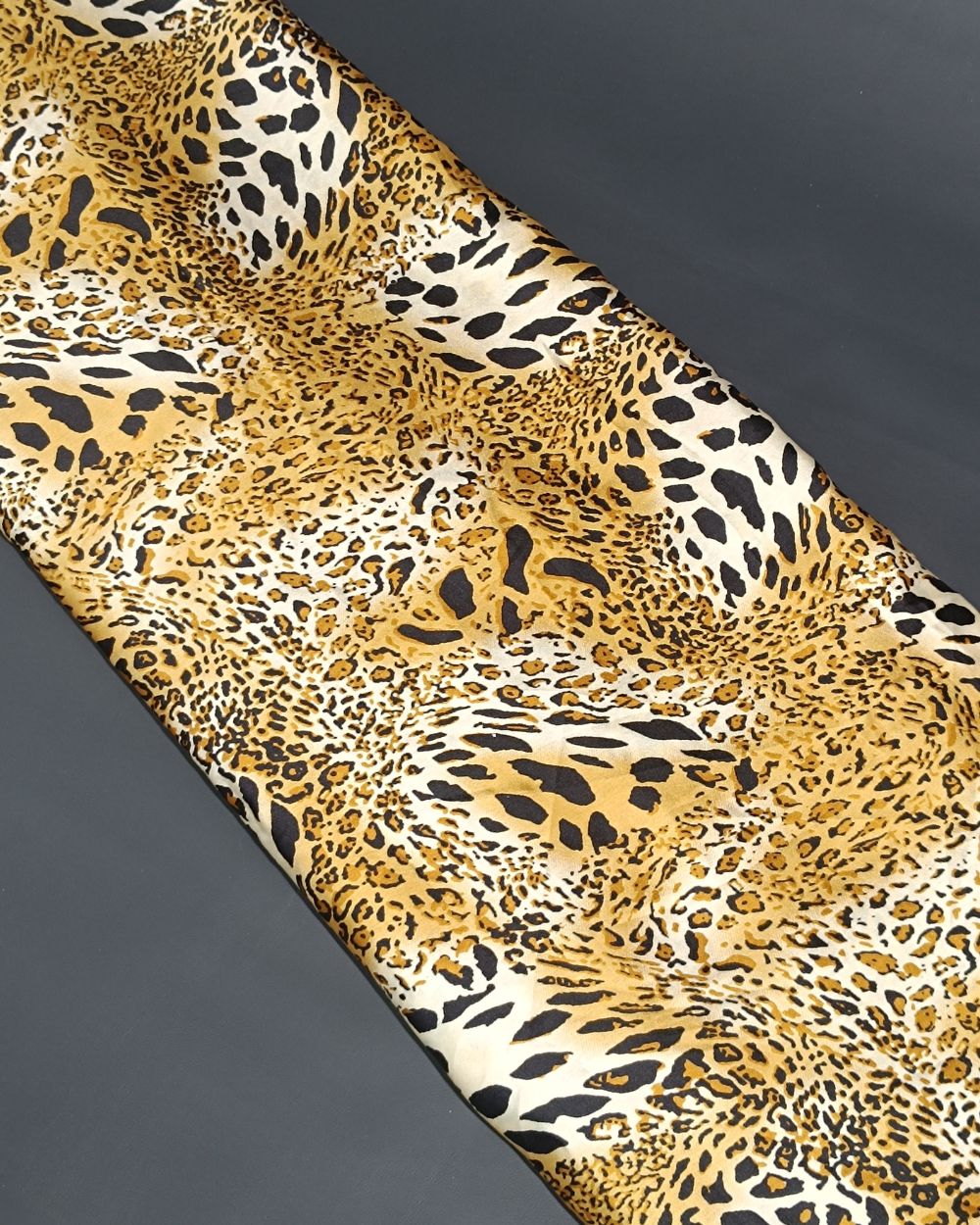 Printed Satin Yellow Colour 44 Inches Width