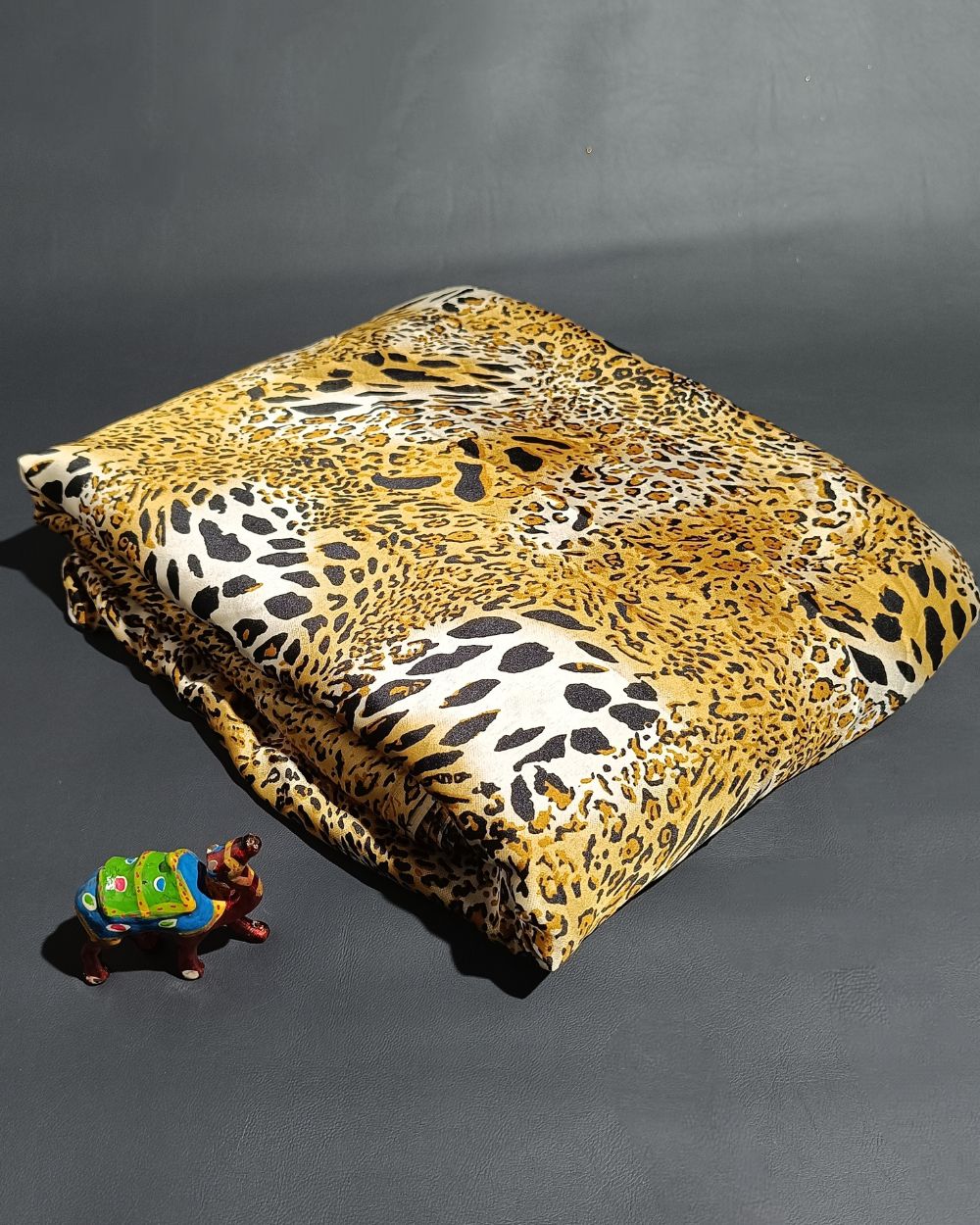 Printed Satin Yellow Colour 44 Inches Width