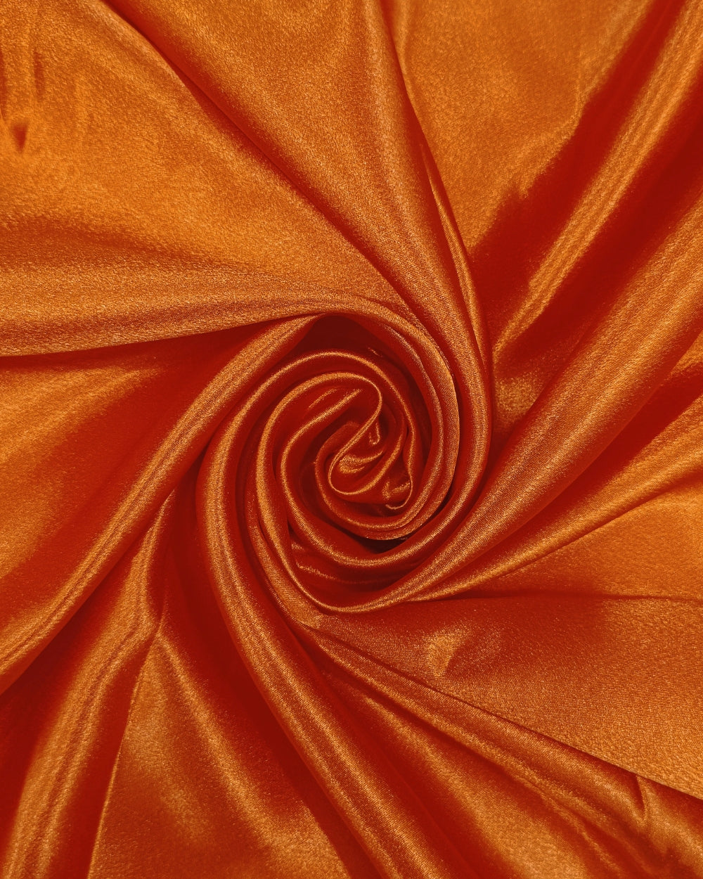 Plain German-Satin Orange Colour 44 Inches Width