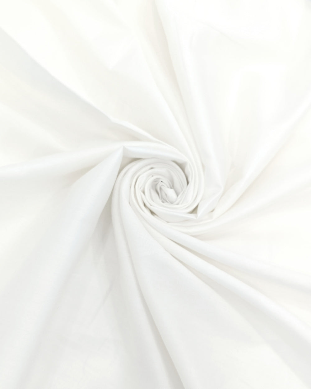 Plain Glaze-Cotton White Colour 42 Inches Width