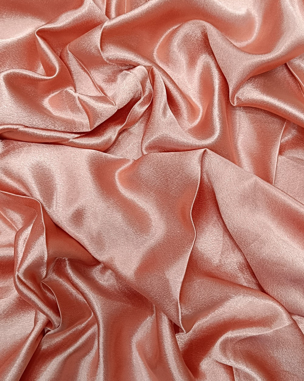 Plain German-Satin Warm Pink Colour 44 Inches Width