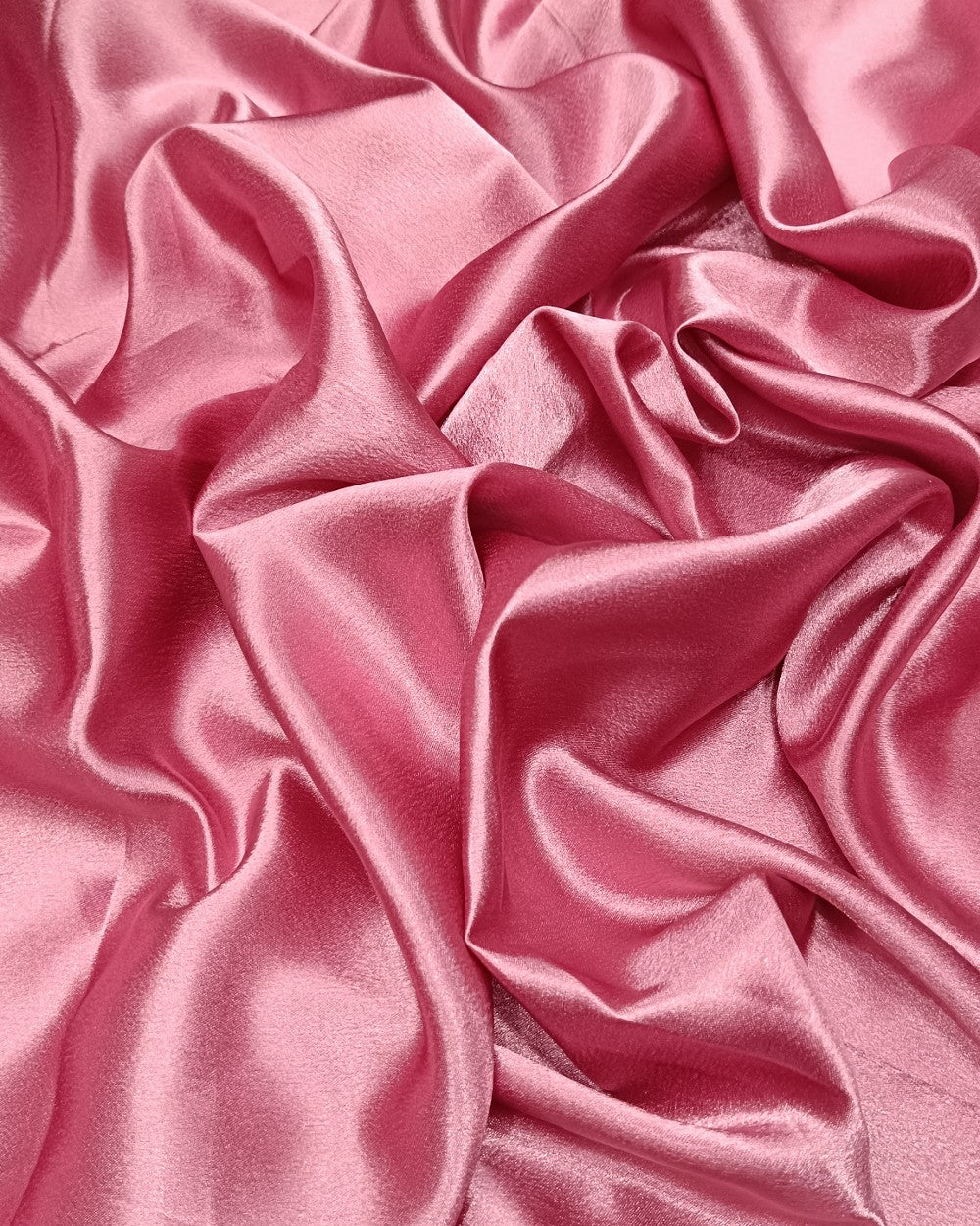 Plain German-Satin Dark Onion Pink Colour 44 Inches Width