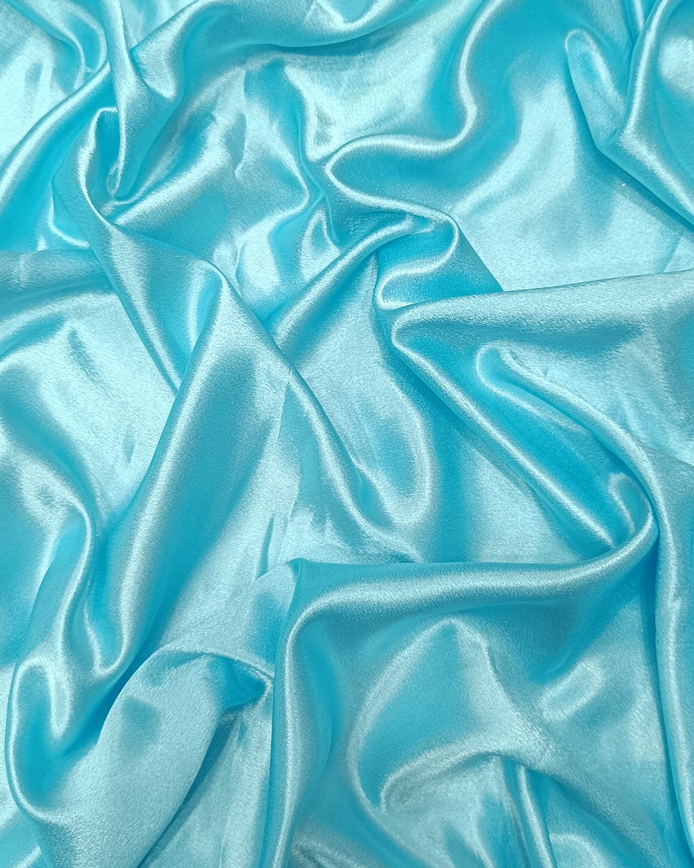 Plain German-Satin Sky Blue Colour 44 Inches Width