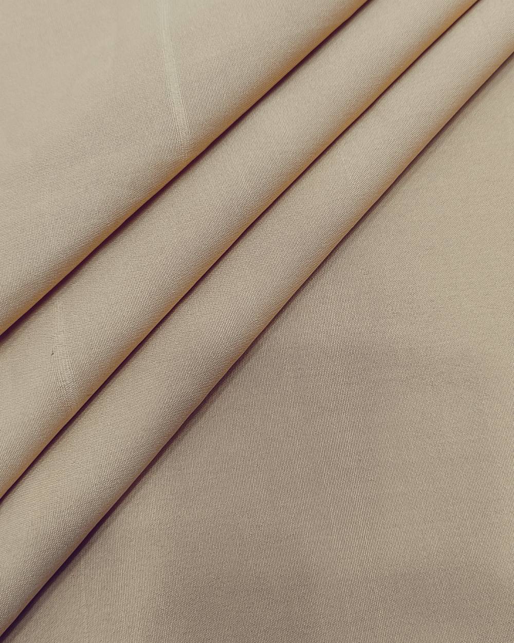 Plain Butter Crepe(American) Tan Golden Colour 42 Inches Width