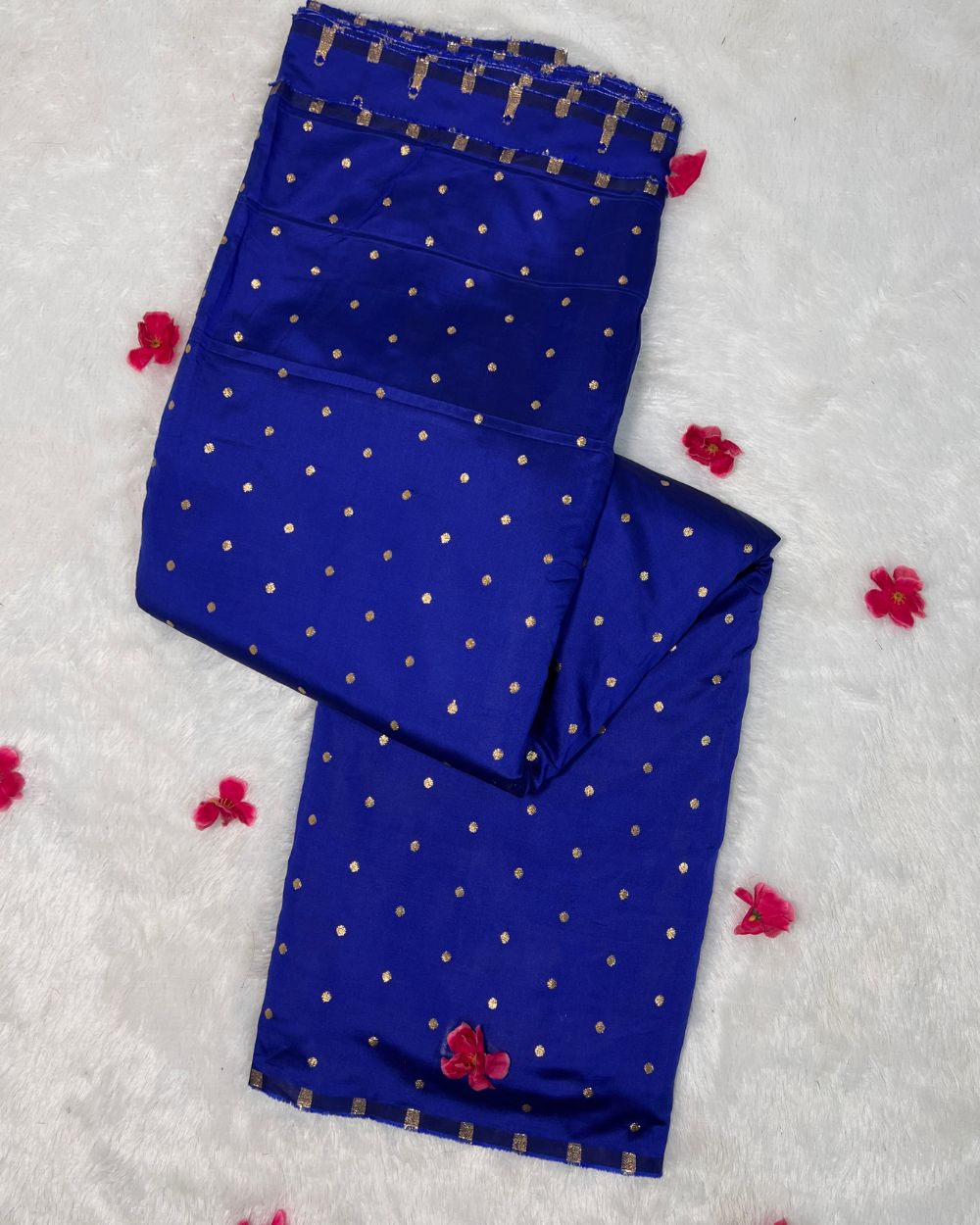 Taffeta Work Ink Blue Colour 60 Inches Width