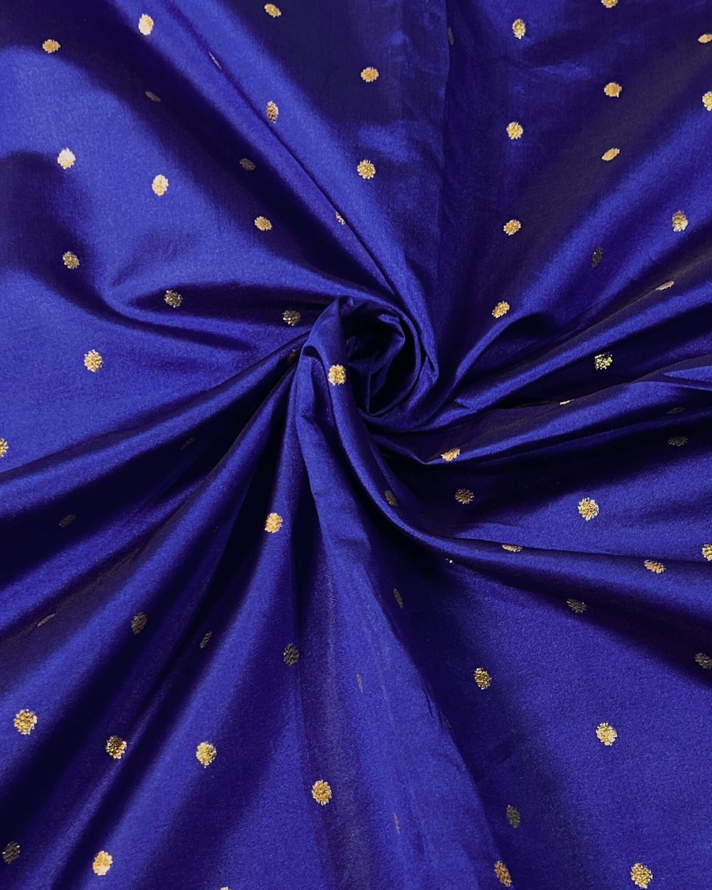 Taffeta Work Dark Ink Blue Colour 60 Inches Width